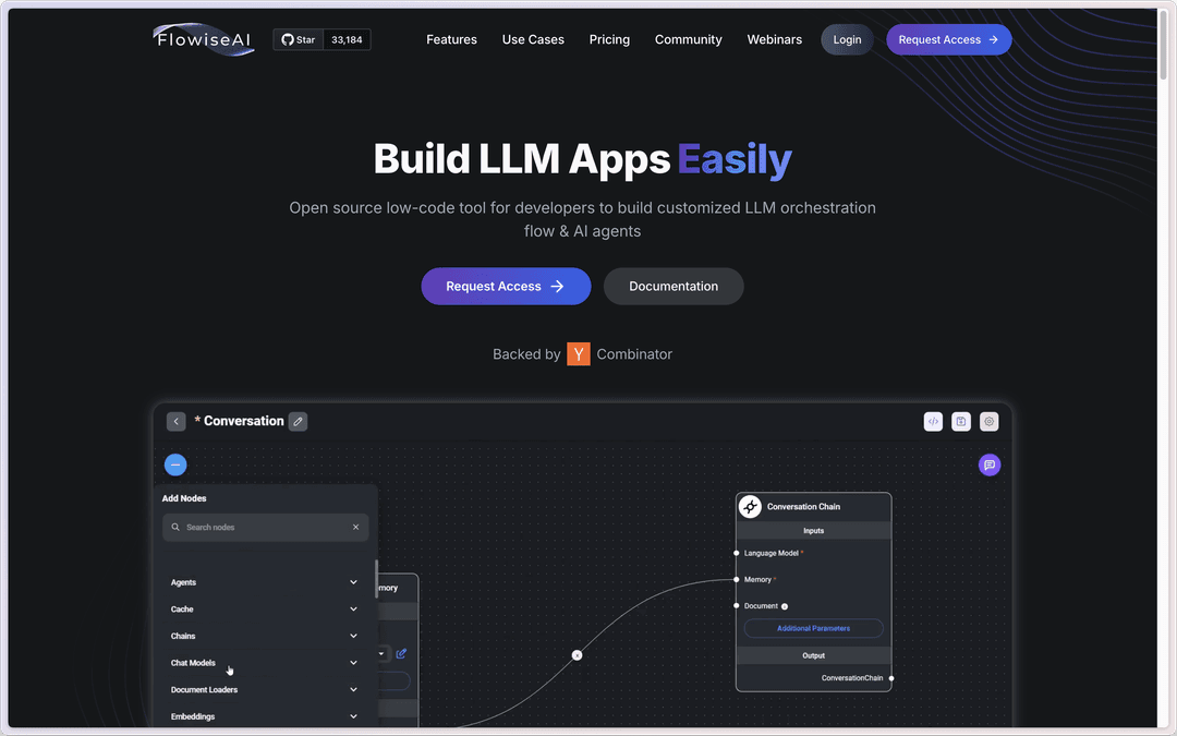 Flowise - Self-hosted AI solution