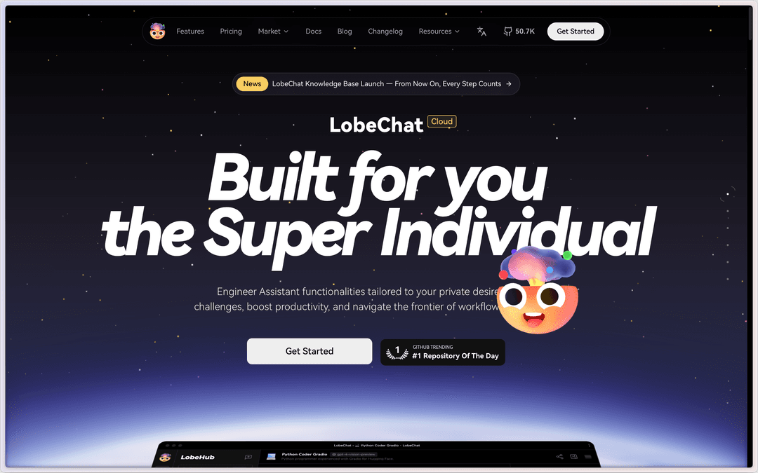 Lobe Chat - Self-hosted AI solution