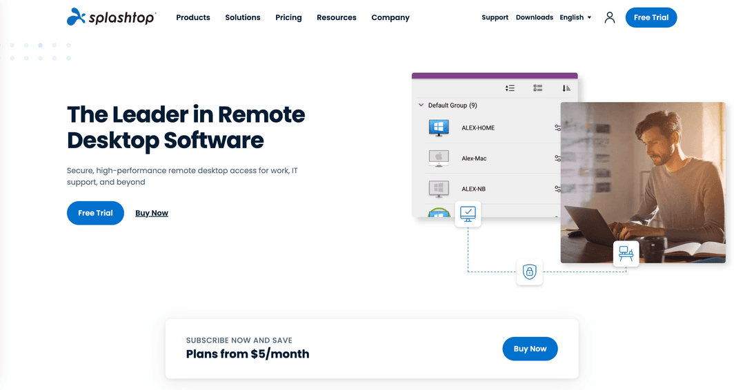 Splashtop - Self-hosted Remote Desktop solution