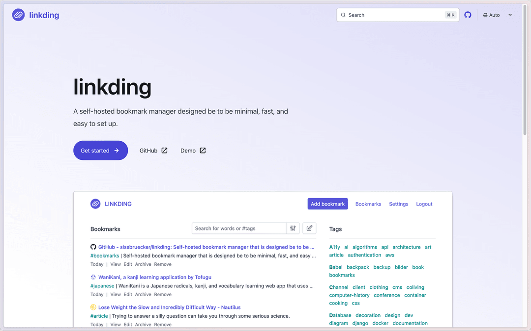 Linkding