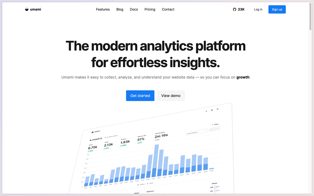 Self Host Umami - Open source analytics