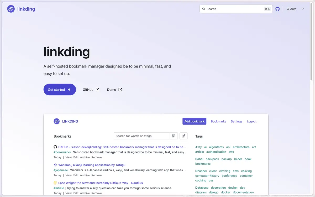 Linkding