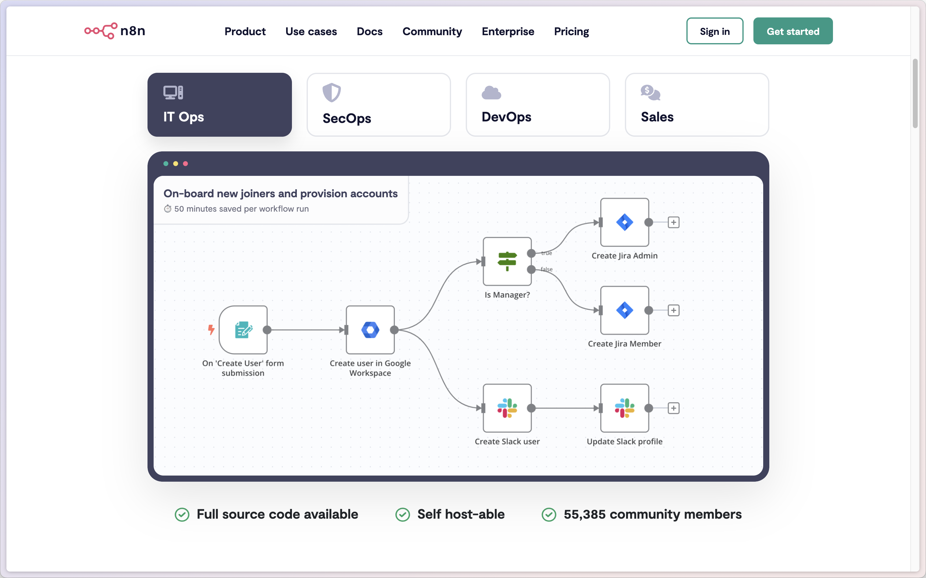 n8n Workflow Automation Platform